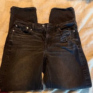American Eagle Outfitters Charcoal Stretch Jeans